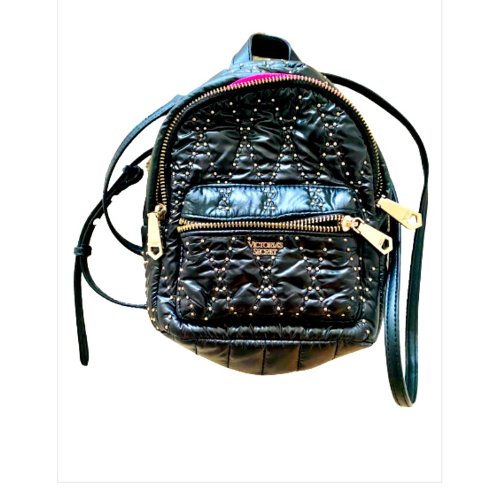 Victorias Secret Black Mini Backpack